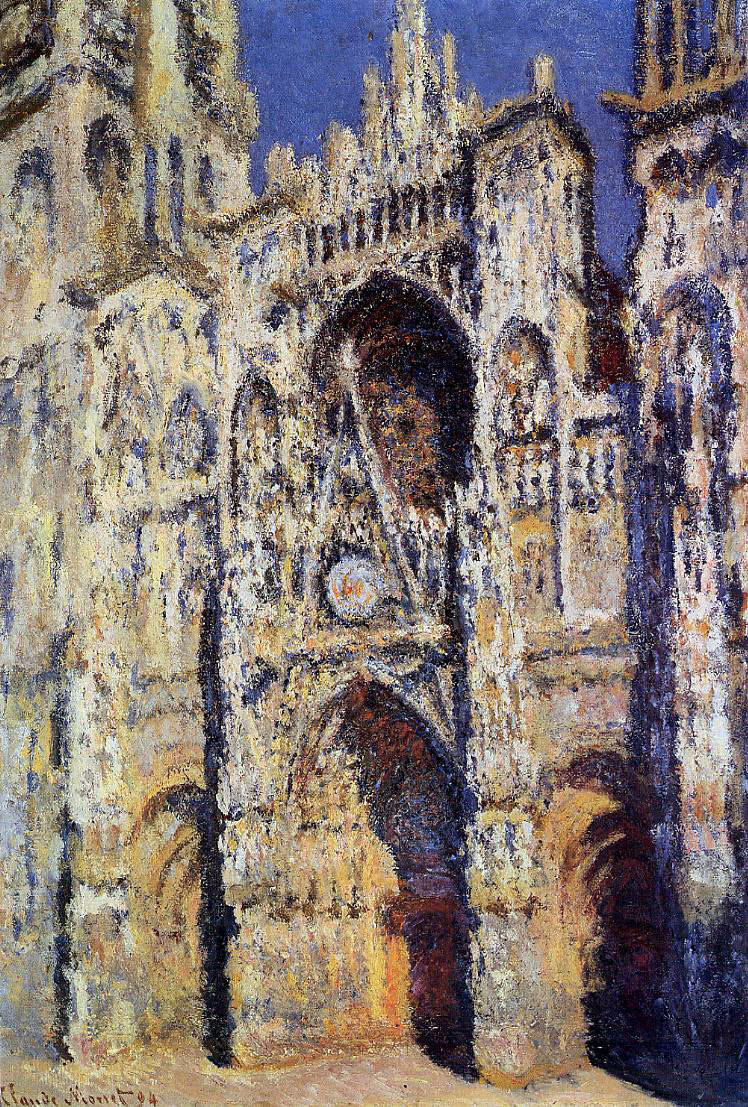 Nhà thờ, tranh của Claude Monet